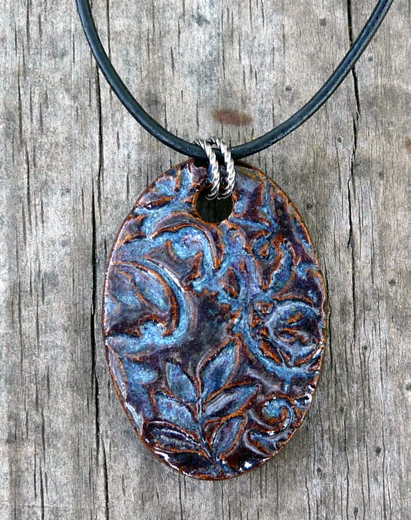 Epoxy Clay Pendant