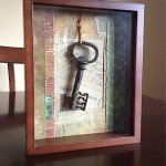 Framed Antique Key by India pied-a-terre Framed Antique Key by India pied-a-terre