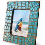 Peacock Mosaic Frame designed by Syndee Holt