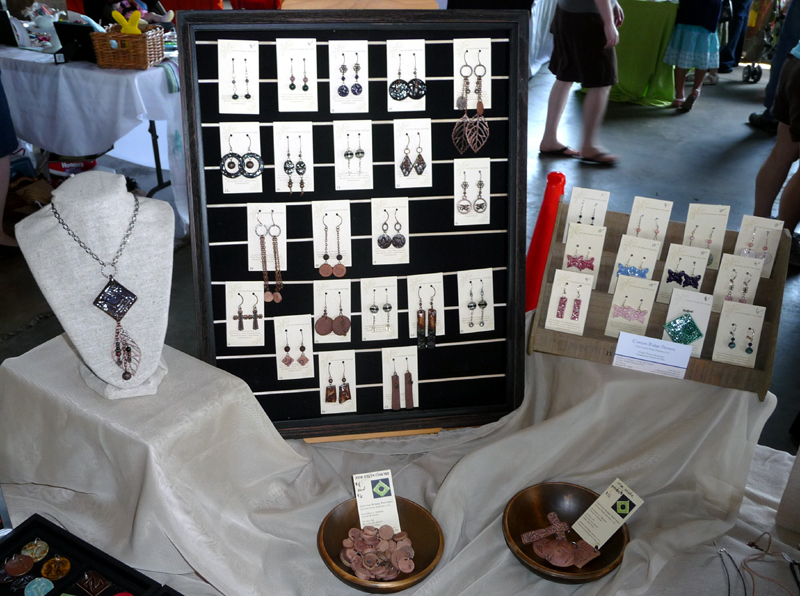 Diy necklace display store for craft shows