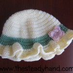 Infant Sun Hat by Aprile Mazey