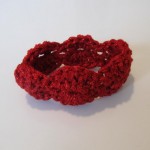 Red Slip-on Bracelet by Aprile Mazey