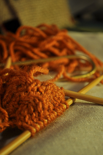 Knitting by lovelihood on flickr