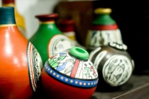 Pottery Vessels Colours of India