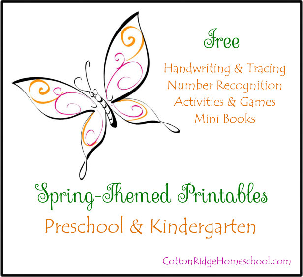 Spring Themed Printables Button