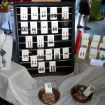 Earring Displays at Craft Show