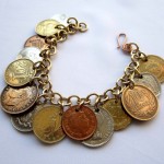 Authentic coins bracelet by Hortensia Gibbs